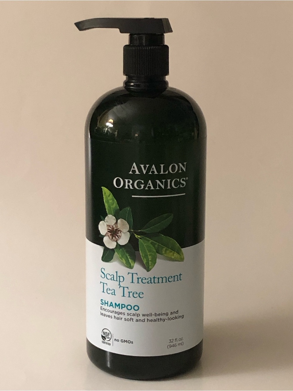 Avalon Organics Tea Tree Scalp Treatment Shampoo — All Hair Types, 32 Fl Oz
